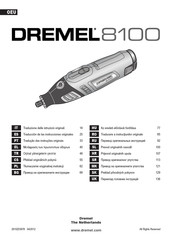 Dremel 8100 Traducción De Las Instrucciones Originales