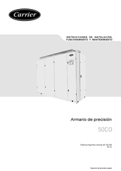 Carrier 50CO Instrucciones De Instalación, Funcionamiento Y Mantenimiento