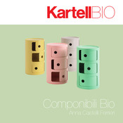 Kartell Componibili Bio Guia De Inicio Rapido