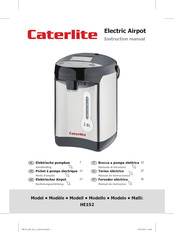 Caterlite HE152 Manual De Instrucciones