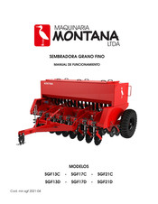 Montana SGF17G Manual De Funcionamiento