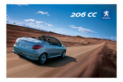 PEUGEOT 206 CC 2005 Manual Del Usuario