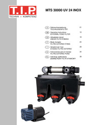 T.I.P. MTS 30000 UV-C 24 INOX Instrucciones Para El Manejo