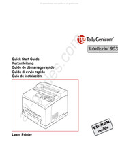 TallyGenicom Intelliprint 9035 Guia De Instalacion