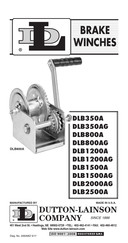 Dutton-Lainson DLB800A Instrucciones Originales