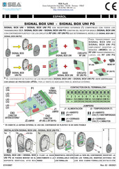 SEA SIGNAL BOX UNI Manual De Instrucciones