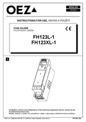 OEZ FH123XL-1 Instrucciones De Uso