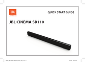 Harman JBL CINEMA SB110 Guia De Inicio Rapido