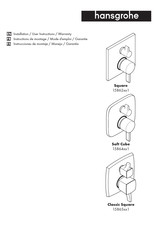 Hansgrohe Soft Cube15864-1 Serie Manual De Instrucciones