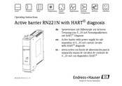 Endress+Hauser Hart RN221N Manual Del Usuario