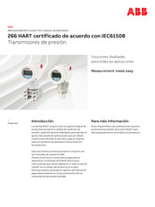 Abb 266 HART Manual Del Usuario