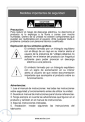 WOXTER 8435089011135 Manual Del Usuario