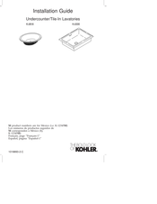 Kohler K-2816 Guia De Instalacion