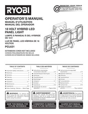 Ryobi PCL631 Manual Del Operador