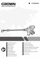 Crow CT630002HX-2 Manual Original