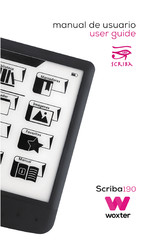 WOXTER Scriba 190 Pearl Black 6 Manual De Usuario