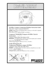 Sunrise Medical DeVilbiss Pulmo-Aide Compact Models 3655D Guía De Instrucciones