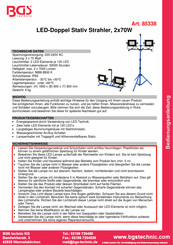 BGS technic 85338 Manual De Instrucciones