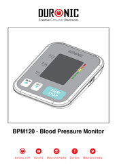 Duronic BPM120 Manual De Instrucciones