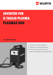 Würth 0691 500 366 Instrucciones De Uso