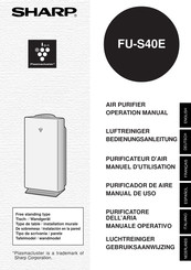 Sharp FU-S40E Manual Del Uso