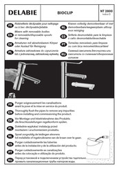 Delabie BIOCLIP 2871T1 Manual Del Usuario