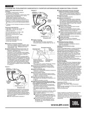 Harman JBL GTO24001 Manual Del Propietário