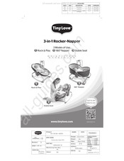 Tiny Love 3-in-1 Rocker-Napper Manual Del Usuario