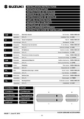 Suzuki 990E0-61M60-000 Instrucciones De Montaje