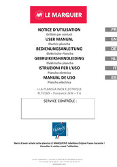 LE MARQUIER PLTE160I Manual De Uso