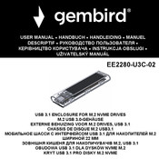 Gembird EE2280-U3C-02 Manual Del Usuario