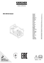 Kärcher HDS 1000 DE Manual De Instrucciones