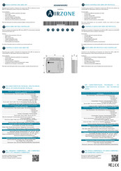 Airzone AZAI6KNX Serie Manual De Instrucciones