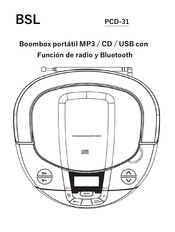 BSL PCD-31 Manual Del Usuario