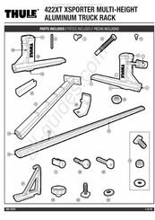 Thule 422XT Xsporter Guia De Inicio Rapido