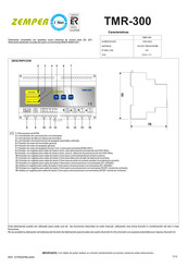 Zemper TMR-300 Guia De Inicio Rapido