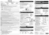 Panasonic CU-2RE15 Serie Guia De Inicio Rapido