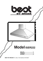 Broan best ISER222 Manual Del Usuario