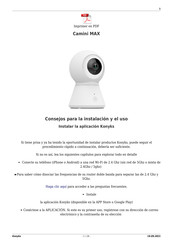 Konyks Camini MAX Consejos Para La Instalación Y El Uso