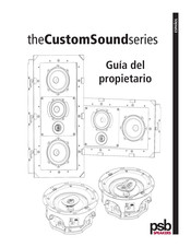 PSB Speakers theCustomSound W-LCR2 Guia Del Propietario