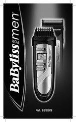 BaByliss for MEN E852XE Manual Del Usuario