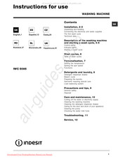 Indesit IWC 5085 Manual De Instrucciones