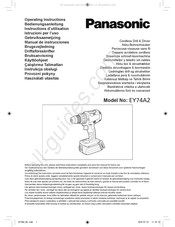 Panasonic EY74A2 Manual De Instrucciones