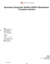 Symmetry Surgical Quad-Lock Manual Del Usuario