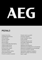 AEG PS216L3 Manual Del Usuario