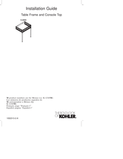 Kohler K-6890 Guia De Instalacion