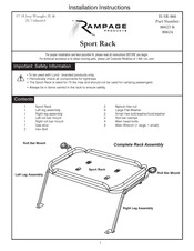 LUND Rampage Products 86624 Instrucciones De Instalación