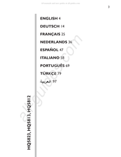 Philips HQ5823 Manual Del Usuario