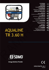 SDMO AQUALINE TR 3.60 H Manual Del Usuario