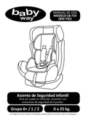 Baby way BW-742 Manual De Instrucciones